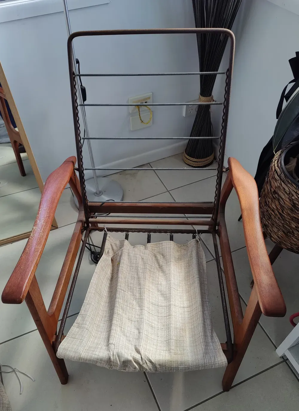 Armchair frame