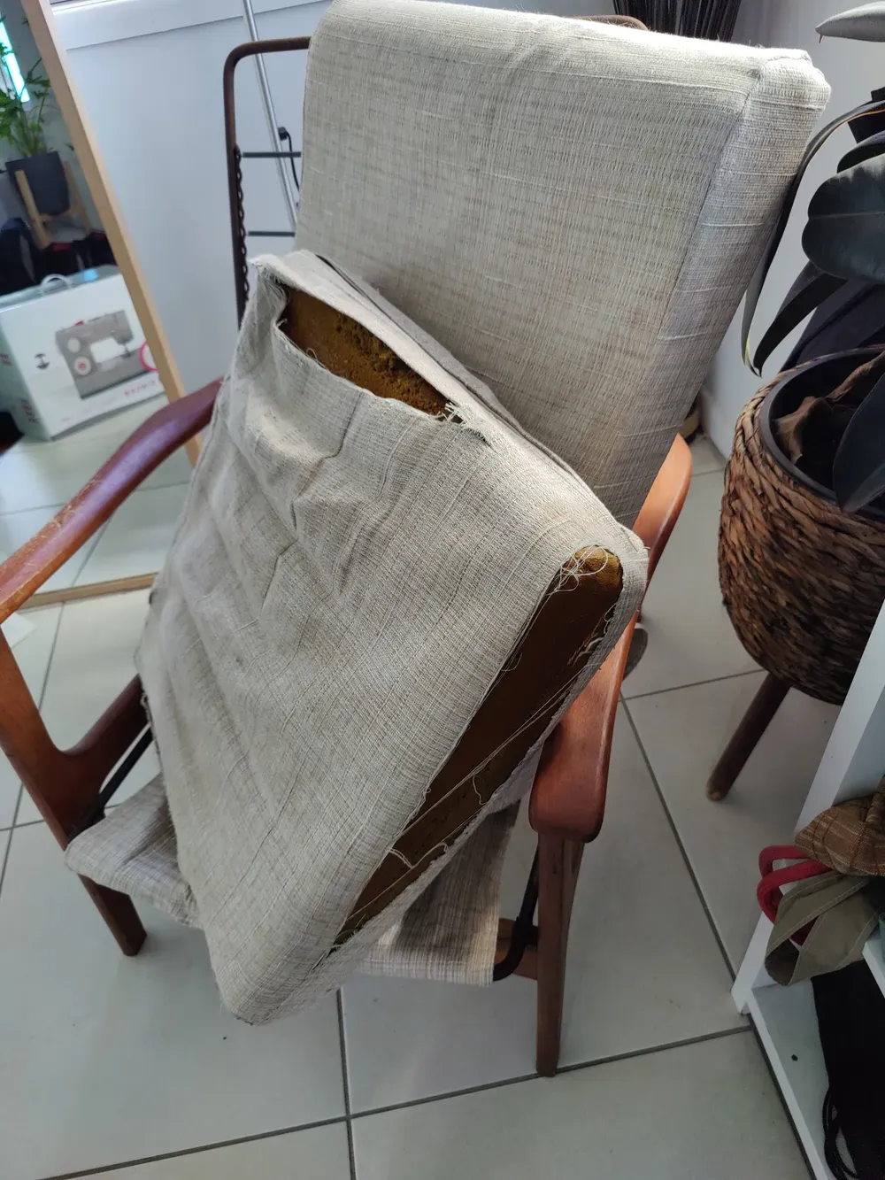 The teared cushions